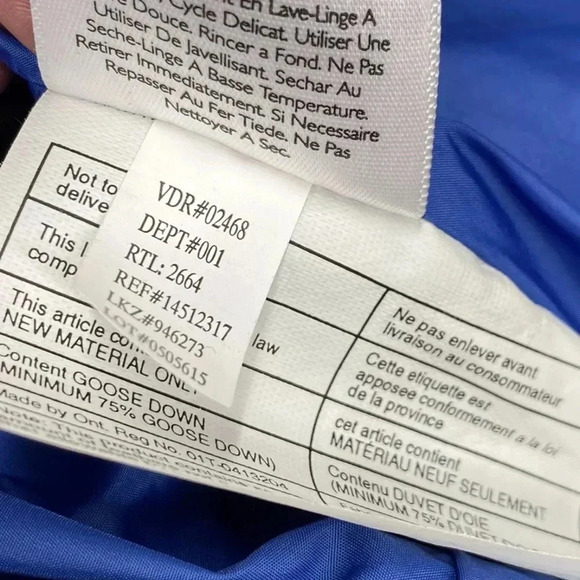 Eddie Bauer Mens Black Quality Goose Down Puffer Jacket Medium Outdoors - Picture 7 of 8